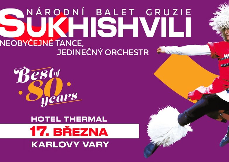 NÁRODNÍ BALET GRUZIE SUKHISHVILI - Best of 80 years
